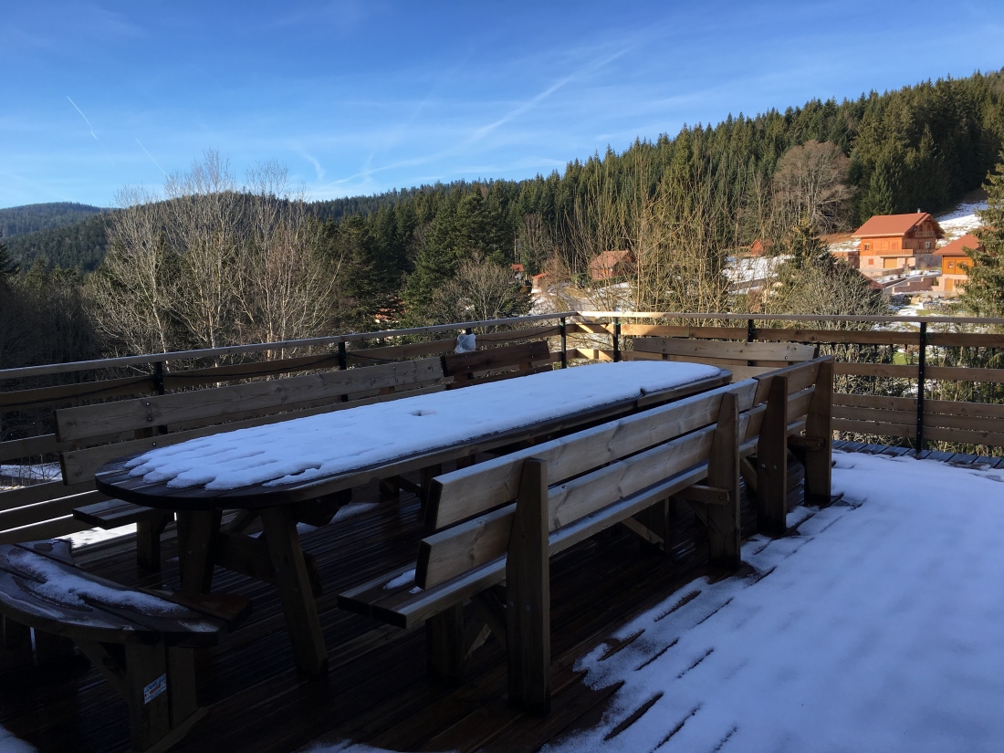 Entrée du chalet
