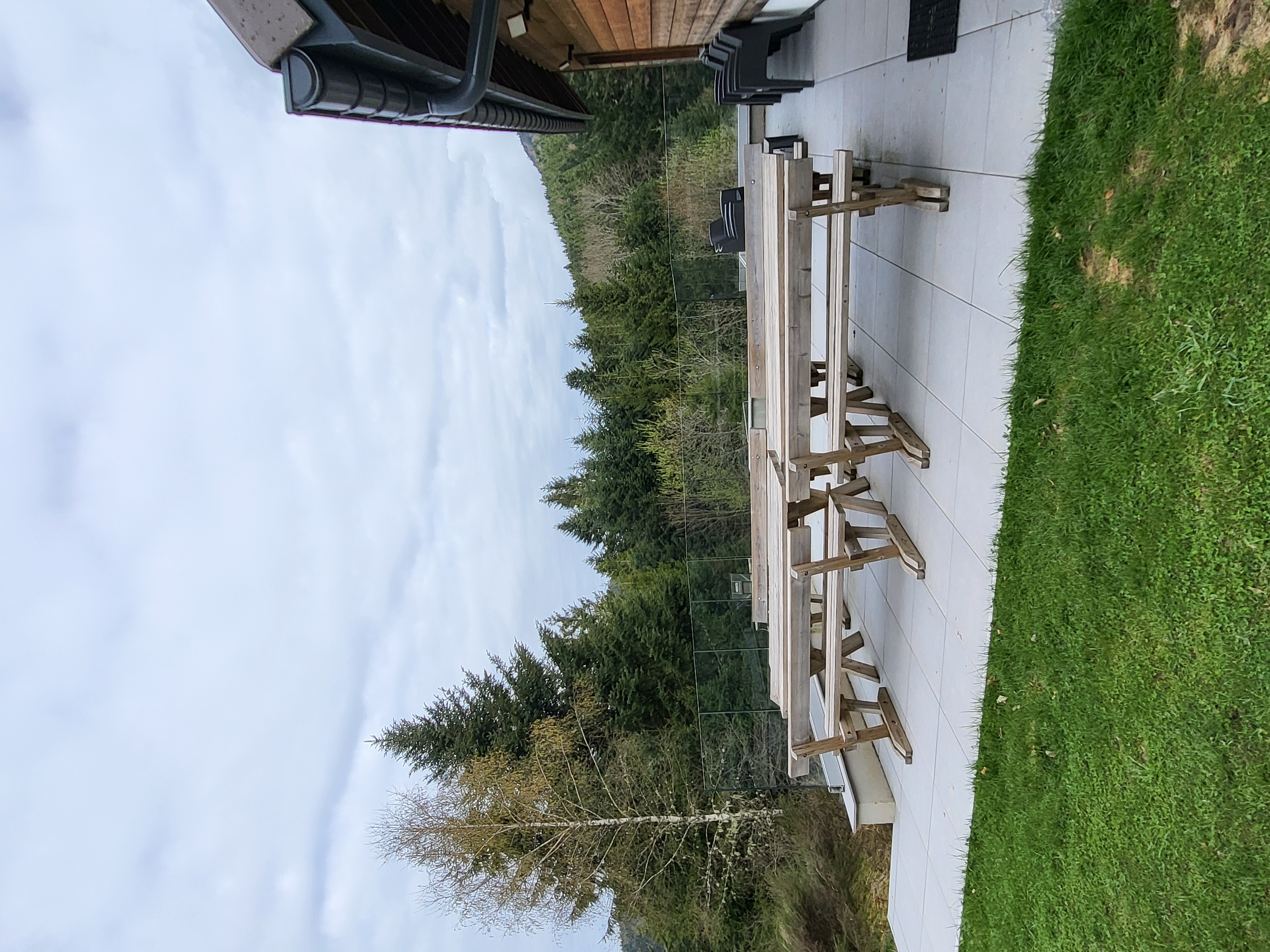 Terrasse avec jacuzzi